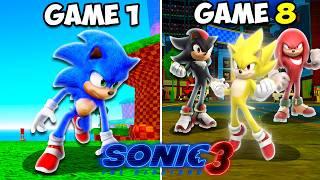 I Played EVERY Official Sonic Movie 3 Game...