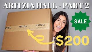 ARITZIA CLIENTELE SALE HAUL 2021 (PART 2)