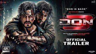 DON 3 - Trailer | Shahrukh Khan | Ranveer Singh | Kiara Advani | Jacqueline Fernandez | KING | 2025