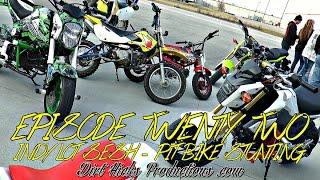 DIRT HICKS FREERIDE ADVENTURES - EP. 22 - INDY LOT SESH - PIT BIKE STUNTING