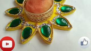 Making Kundan patche || DIY making Kundan patch work design