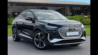 Approved Used Audi Q4 E-Tron Q4 Sportback S line | Blackburn Audi