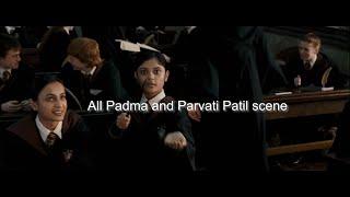 All Padma and Parvati Patil scenes | 4K #patiltwins #harrypotter #scenepack #foredit #4k