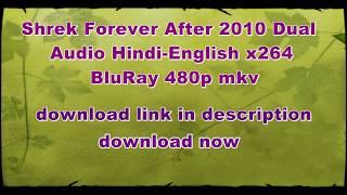 how to download Shrek Forever After 2010 Dual Audio Hindi-English x264 BluRay 480p  mkv