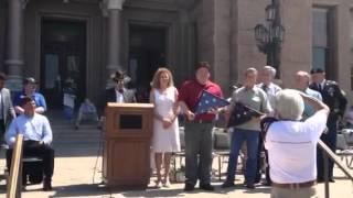 Welcome Home, Iraq Veterans Parade - Jamie Wang Awarded