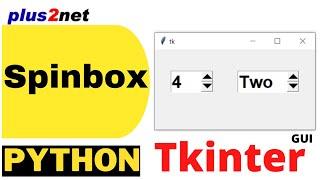 Tkinter Spinbox to select value from given list or range and how to set and get value with options