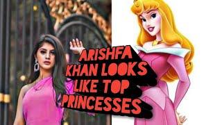 TOP 20 PHOTOS OF ARISHFA KHAN LOOKS LIKE TOP PRINCESSES  || Arishfa khan️