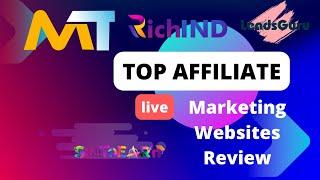 Live - Affiliate Marketing Websites Review ! Kon hai best ?