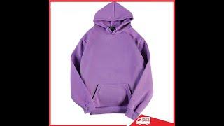 PRODUK HOODIE SWEATER UNGU PRIA WANITA JUMBO BIGSIZE S M L XL 2XL 3XL 4XL 5XL - LILAC, M