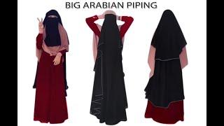 Big Arabian Piping Niqab #forsale #demand #onlineshopping #niqab