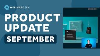 New webinar features | Product update September 2024 | WebinarGeek