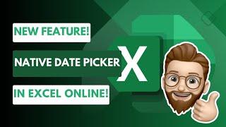 Date Picker in Excel for the Web! No Add-Ins Needed!