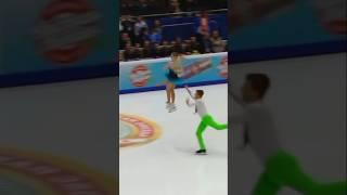 Natalia Khabibullina & Ilya Knyazhuk Russia pair skating figure skating  ice dancing ice skating