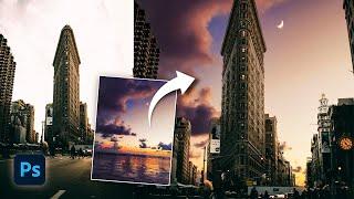 How to CHANGE the SKY in Photoshop!