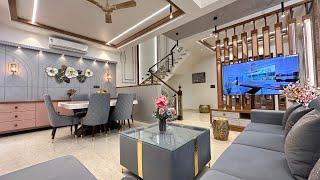 20×70 Latest House Design with premium interior design work | ultra luxurious house in Jaipur