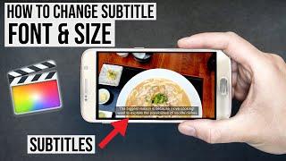 How to Add and STYLE Subtitles or Captions to Videos - FCPX Tutorial