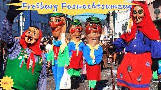 Freiburger Fasnachtsumzug 2025 //Komplett in HD aufgezeichnet/Freiburg im Breisgau