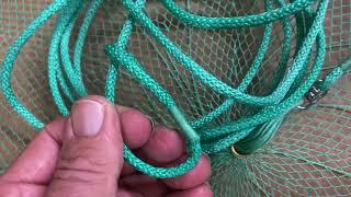 Making Cast Nets / Mini Cast Net