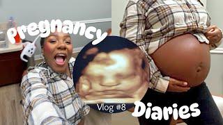 Vlog: 33 Weeks Pregnant Ultrasound - Pregnancy Diaries #8