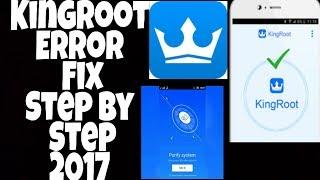 How to Fix Kingroot Root error 2017 | Root strategy unavailable fix | Kingroot Error Fix