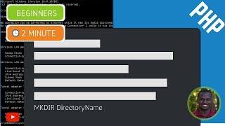 How to Create a Directory in the Command Prompt [mkdir and md] 2017