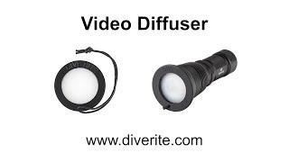 Dive Rite Video Diffuser for the BX2 hand held torch