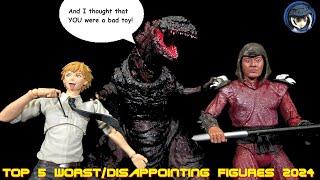 Top 5 Worst/ Most Disappointing Figures of 2024 - SH Figuarts, Godzilla, Anime, NECA, TMNT, Ultraman