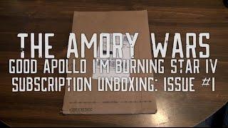 Unboxing: The Amory Wars GAIBS IV Subscription Issue #1 Coheed And Cambria