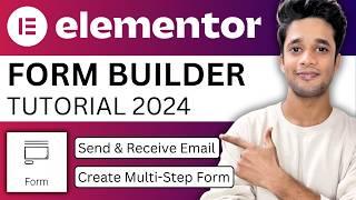 Elementor Pro Form Builder Full Tutorial | 2024 | Hindi