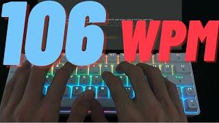 100 wpm - What 100 words per minute looks like