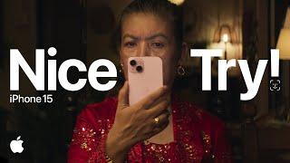 iPhone 15 Face ID | Nice Try! | Apple