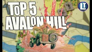 Cax's TOP 5 AVALON HILL GAMES / An Alternate List Of AVALON HILL'S BEST GAMES