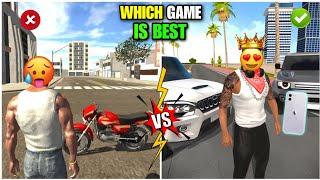 indian Bike Driving 3D V/S indian Bikes And Car Game 3D - Which Game is Best | KXP VINEET YT