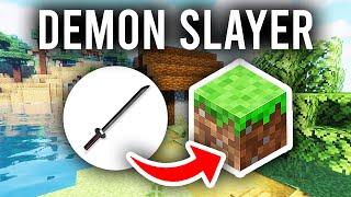 How To Download Demon Slayer Mod For Minecraft - Full Guide