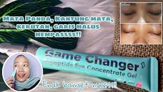 Review SOMETHINC Game Changer Tripeptide Eye Concentrate Gel || Wajib pake dari sekarang!!