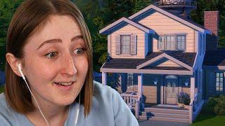 building a sims house for a BIG family