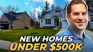 Discover NEW CONSTRUCTION HOMES In Lansing Michigan Under $500K | Living In Lansing Michigan