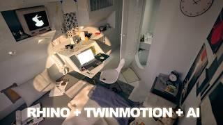 Cinematic Scene Created with TWINMOTION - Workflow Explained!