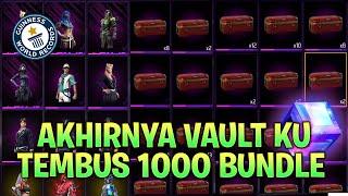 DEMI TEMBUSIN 1000 VAULT BAJU!!! AKU BUKA RATUSAN CRATE FF DAPET BANYAK BUNDLE PERMANEN CUY