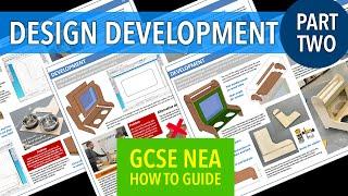 Design development 2 | GCSE Design and Technology | NEA