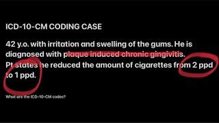 MEDICAL CODING FOR BEGINNERS | ICD-10-CM CODING CASES FOR CPC EXAM PRACTICE.