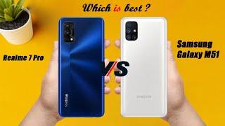 Samsung Galaxy M51 vs Realme 7 Pro | Full Comparison - Which is Best