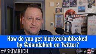 How To: Blocked/Unblocked on Twitter - #AskDakich