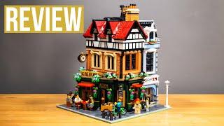 LEGO Icons Eckhaus im Tudorstil Modular REVIEW | Set 10350