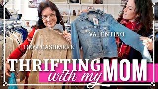 THRIFT WITH US! | Brands and Great Quality Second Hand Fashion in Vicenza ITALY! Shopping + HAUL