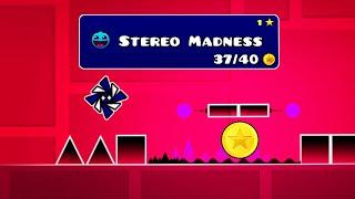 ¿Y si Stereo Madness tuviera 40 COINS!?