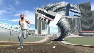 Franklin Survive From Biggest Tornado Storm in Indian Bike Driving 3D