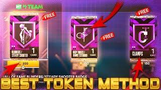 BEST METHOD TO GET TOKENS FOR THE *LIMITED* HOF BADGES IN THE TOKEN MARKET! NBA 2K21 MYTEAM