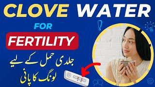 Clove Water For Pregnancy in Urdu | Ovulation Booster |How To Get Pregnant Quickly |Fertility Tips