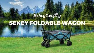 Sekey-Foldable Wagon Saves Your Energy from Hot Summer